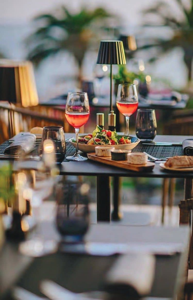 The Waterfront Terrace at LYDYA